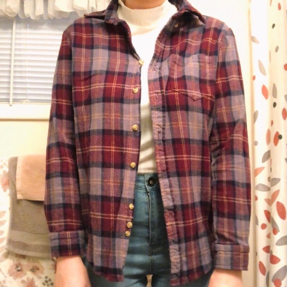 Plaid Flannel Shirt